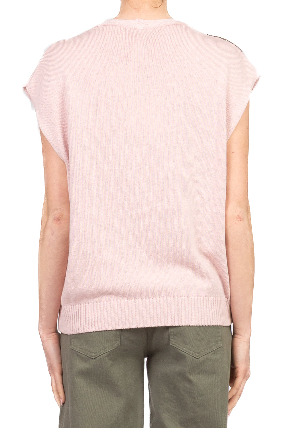 Tensione in - Gilet rombi scollo V Art. D75629