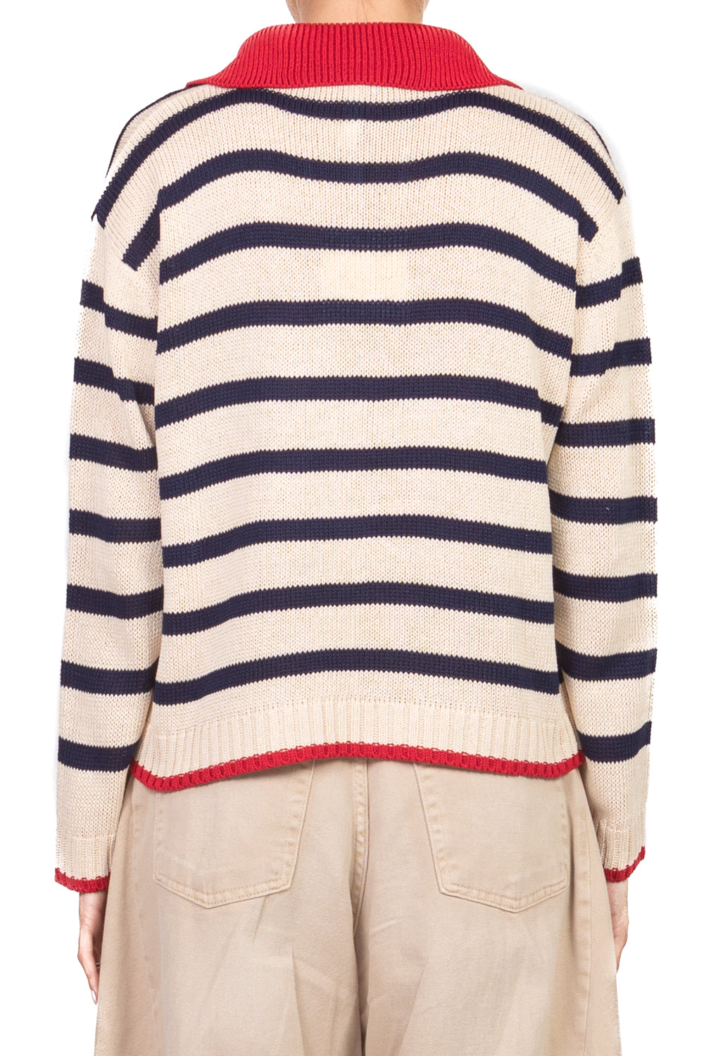 Tensione in - Maglia polo rigata Art. D90187