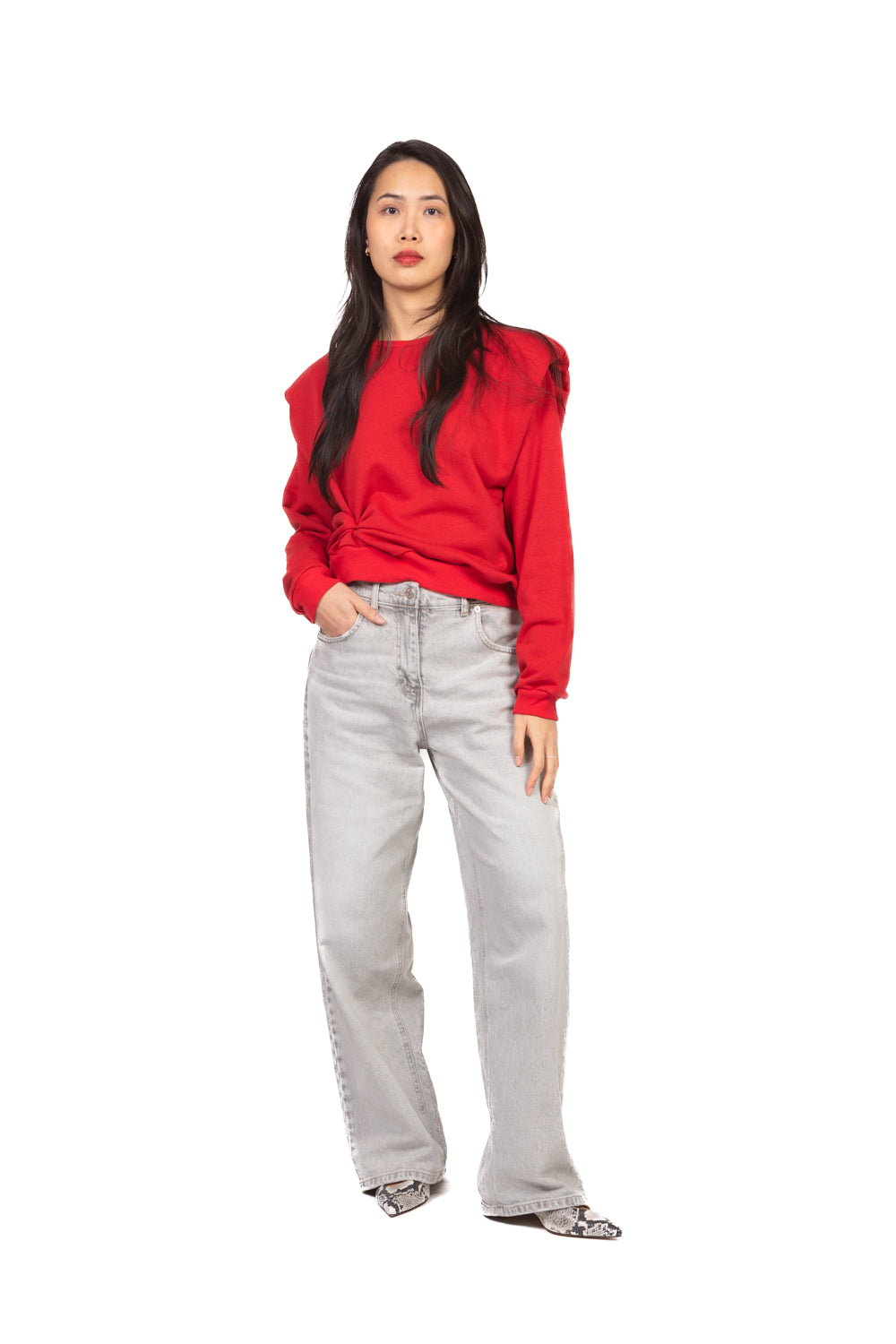 Dixie - Felpa con spalline Art. F262A025