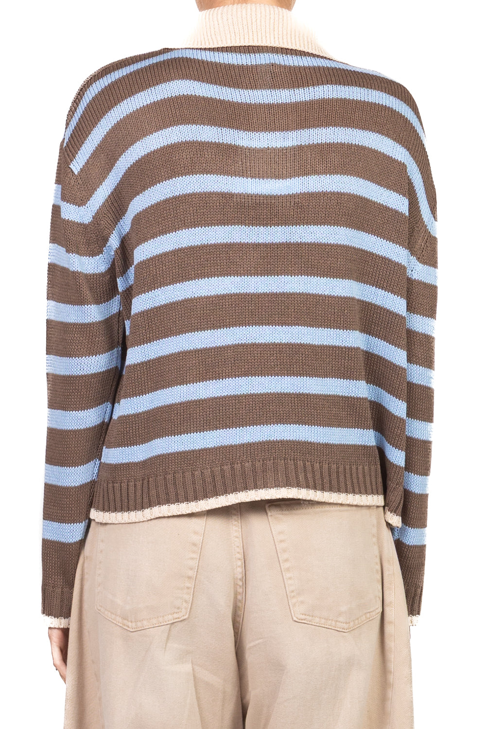 Tensione in - Maglia polo rigata Art. D90187