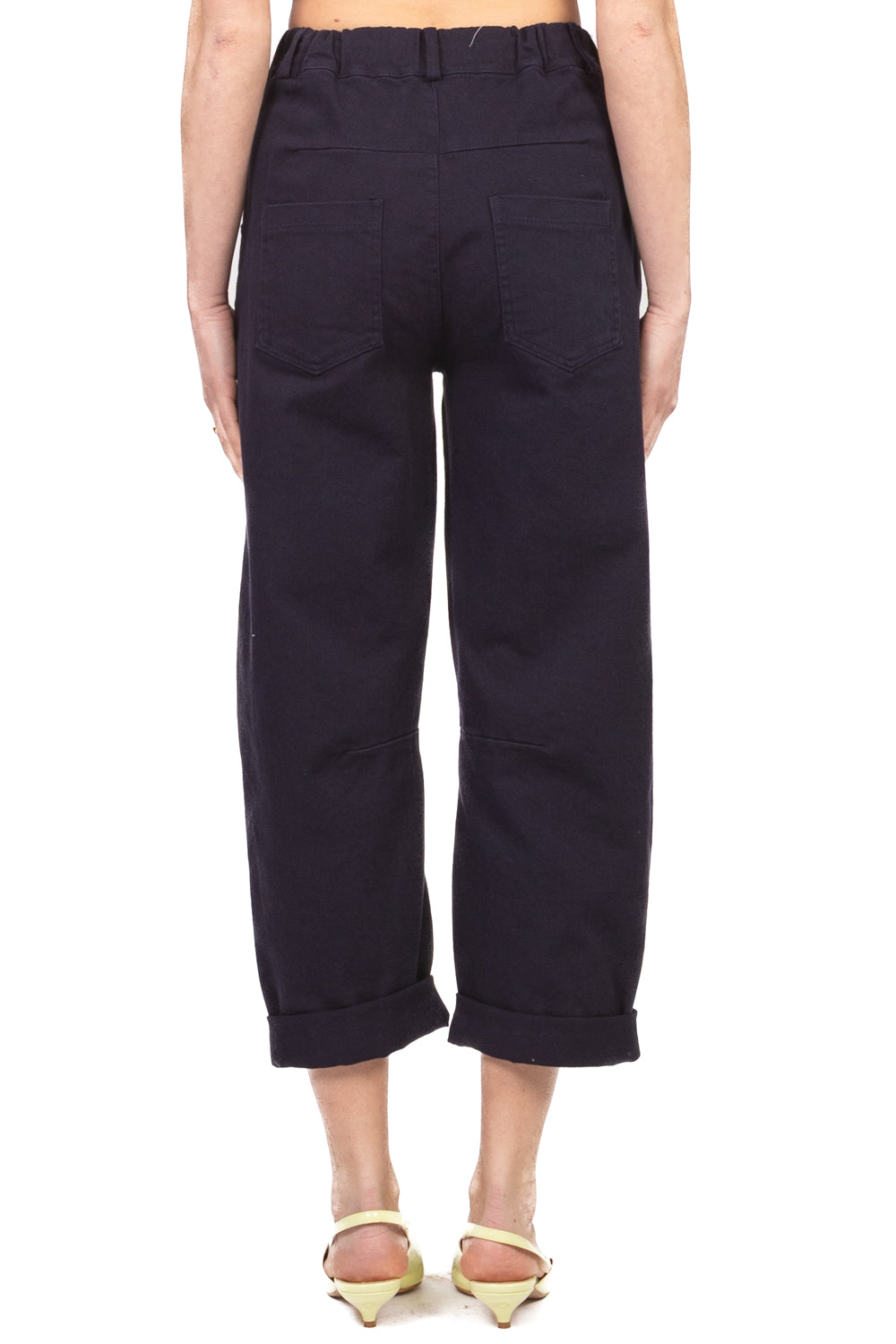 Tensione in - Pantalone barrel con elastico posteriore Art. PA5137-PE26