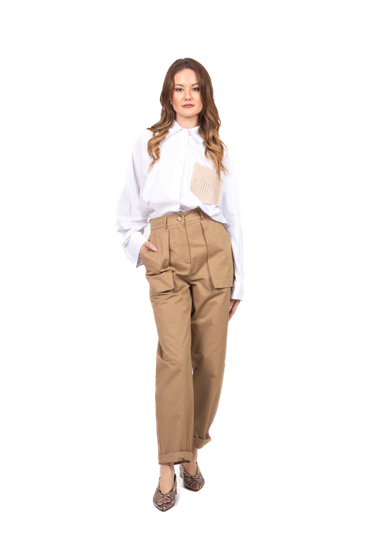 Have one - Camicia taschino ricamato Art. CVS-Q073