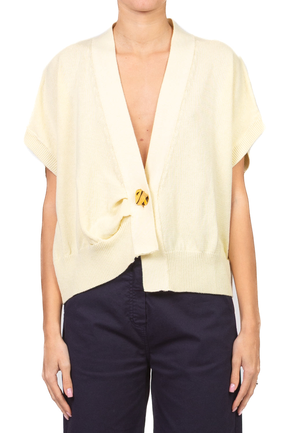 Tensione in - Gilet over chiusura asimmetrica Art. PA5484