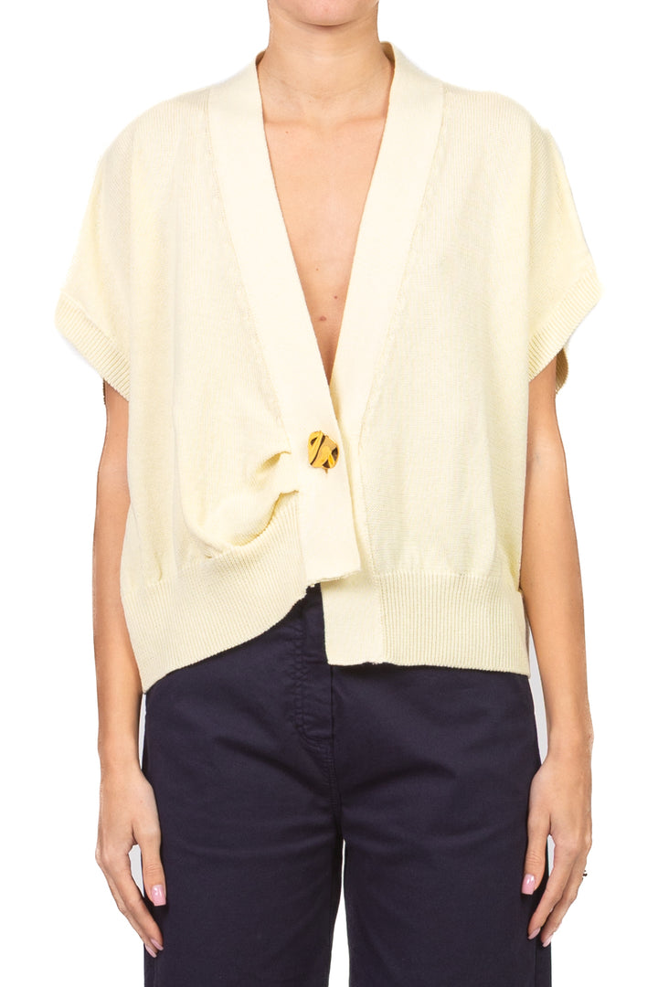 Tensione in - Gilet over chiusura asimmetrica Art. PA5484