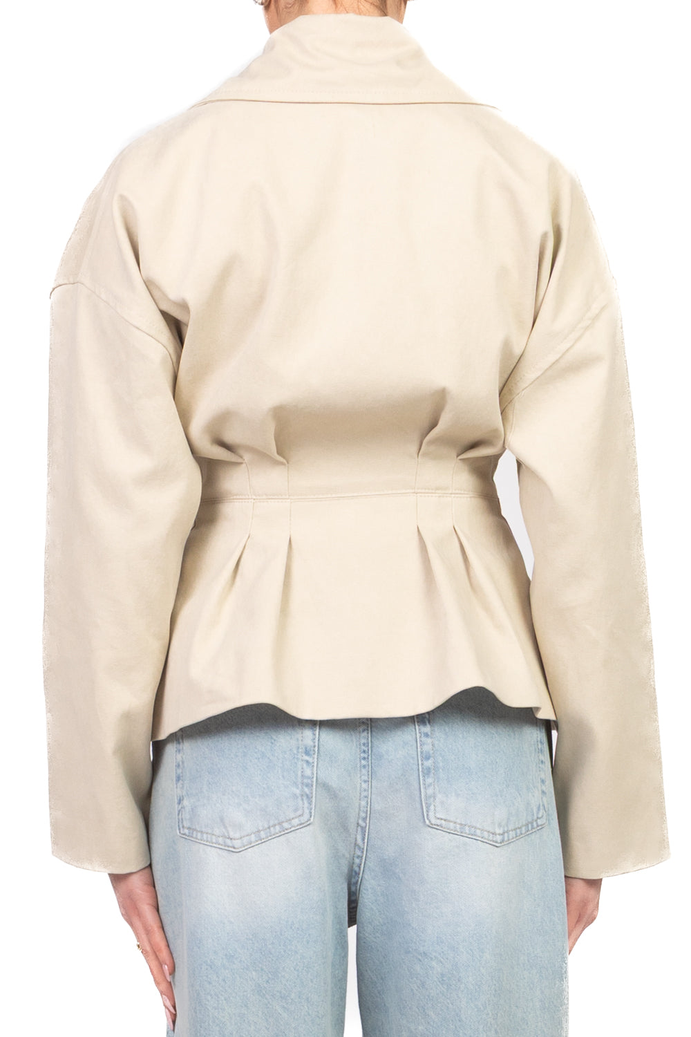Tensione in - Trench doppio petto sfiancato Art. QS896