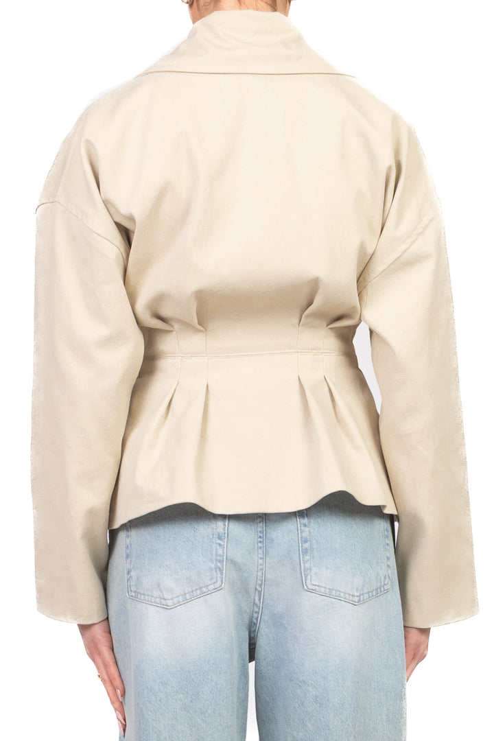 Tensione in - Trench doppio petto sfiancato Art. QS896