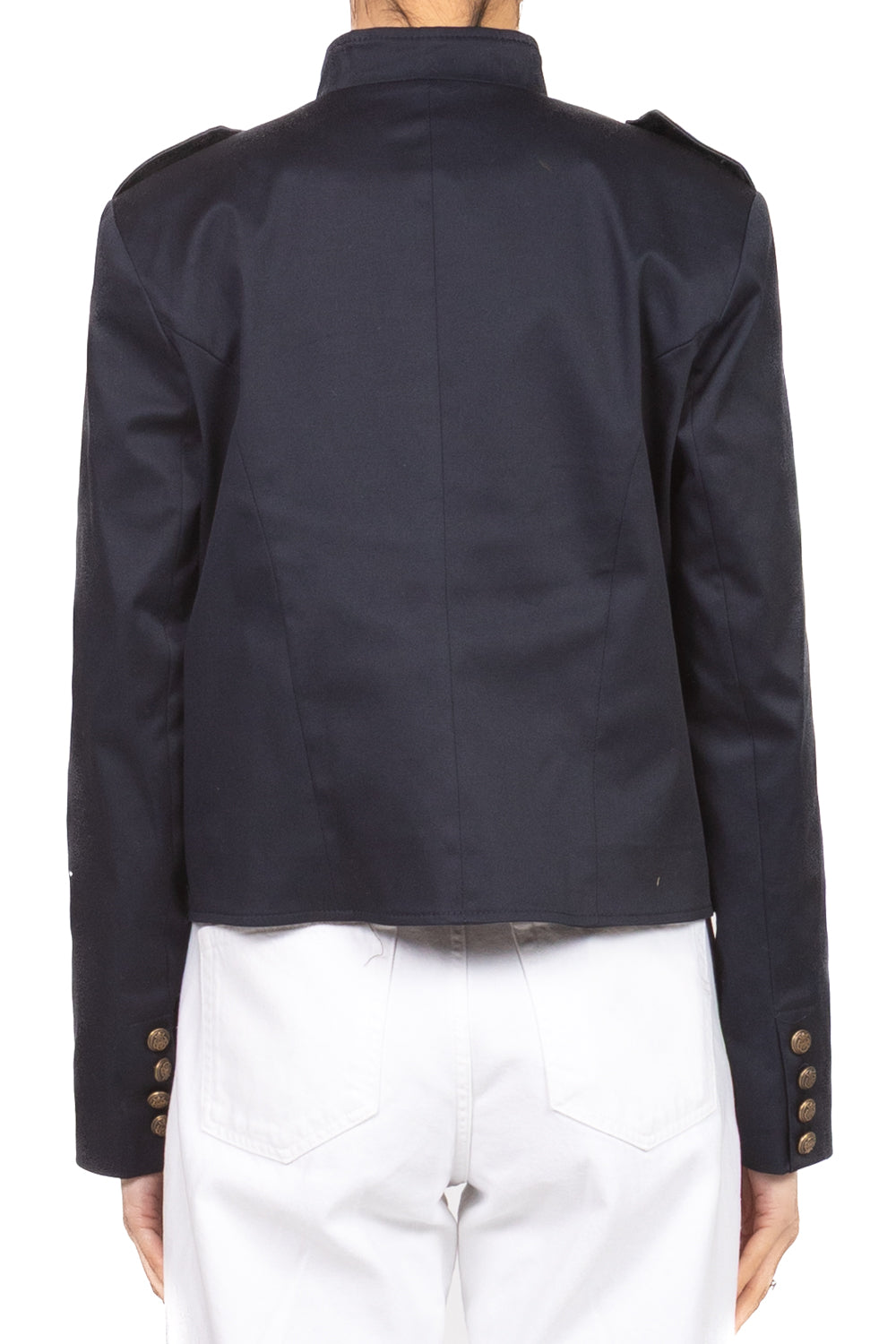 Tensione in - Giacca crop bottoni oro Art. 26B3797