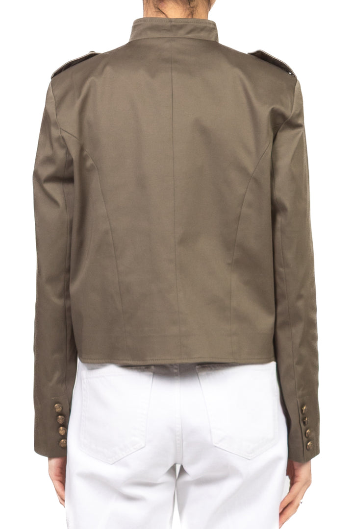 Tensione in - Giacca crop bottoni oro Art. 26B3797