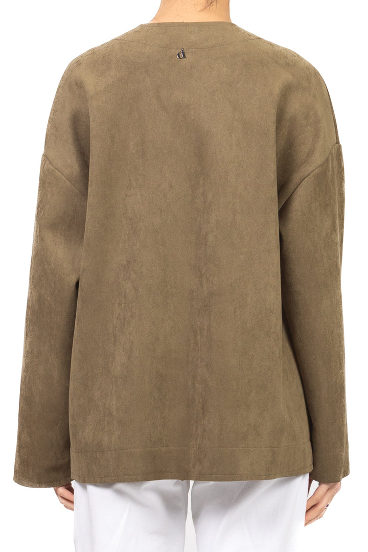 Dixie - Giacca in suede con alamari Art. VAIR1FL