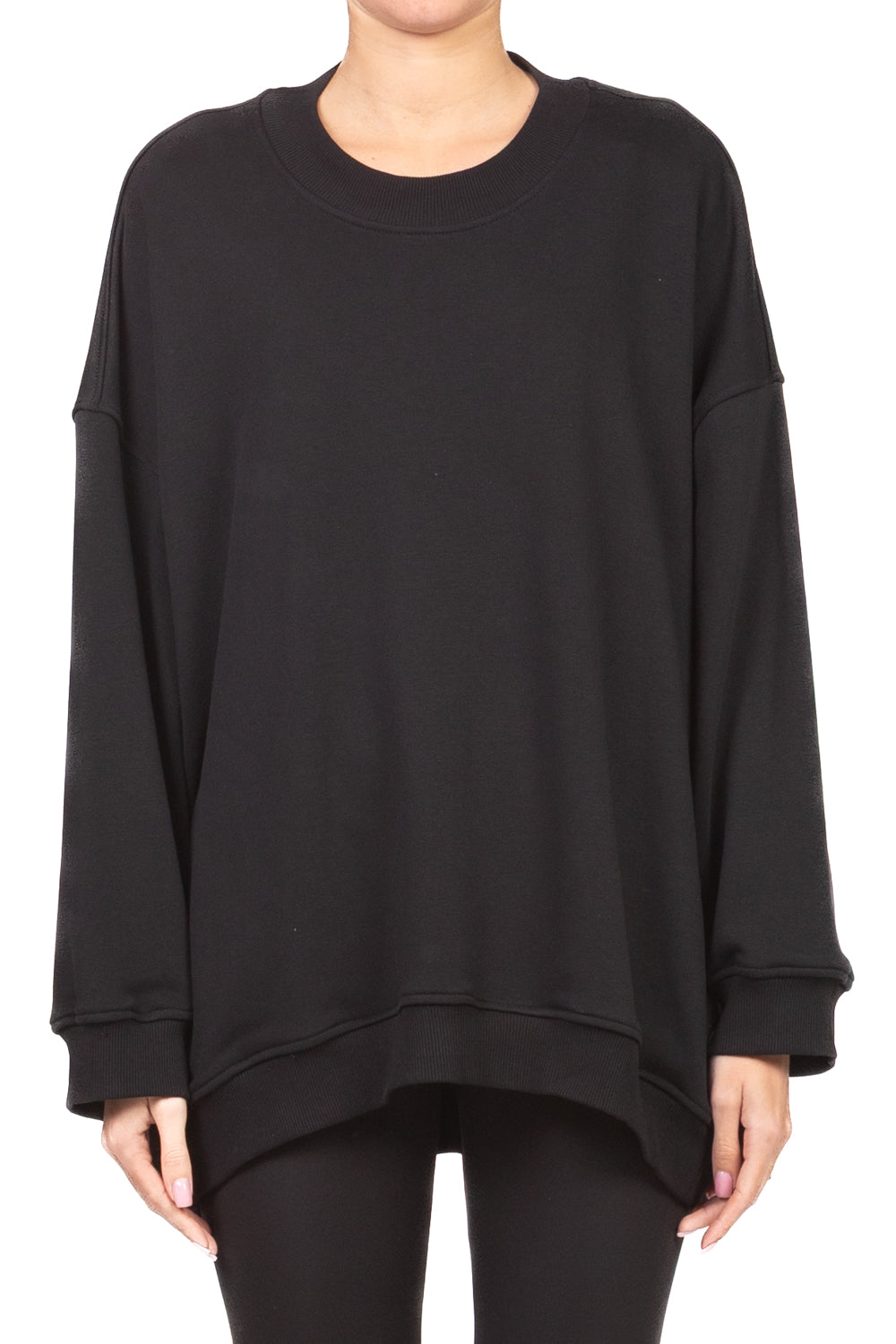 Vicolo - Felpa girocollo over Art. TAB0440