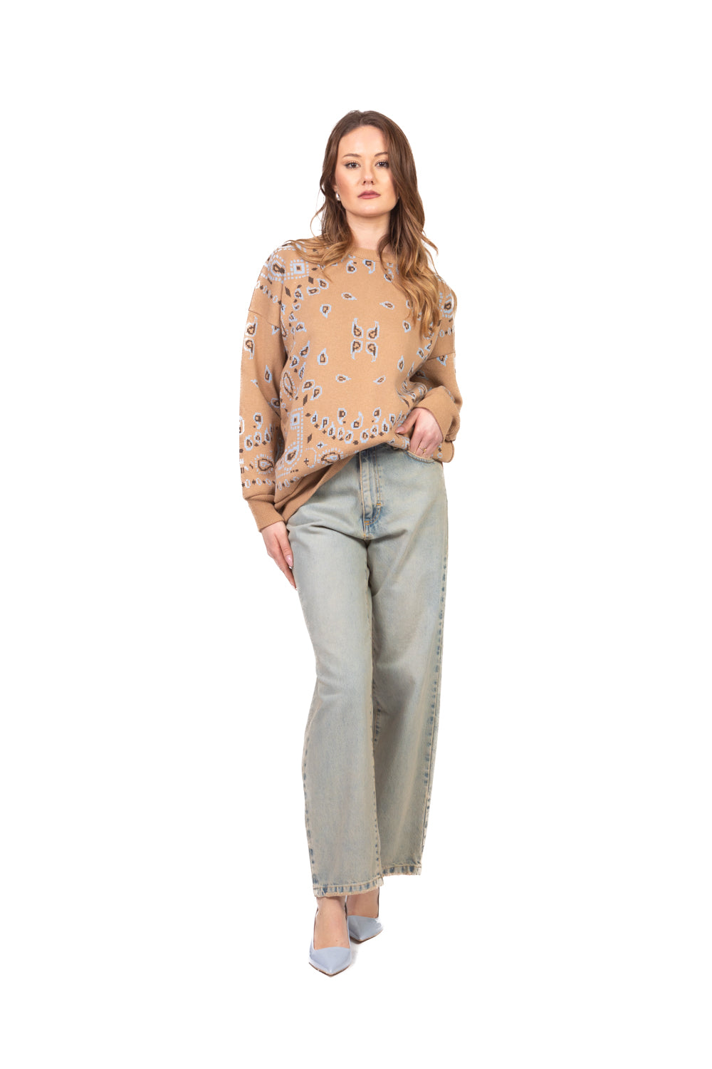 Motel - Maglia fantasia bandana Art. 26P258