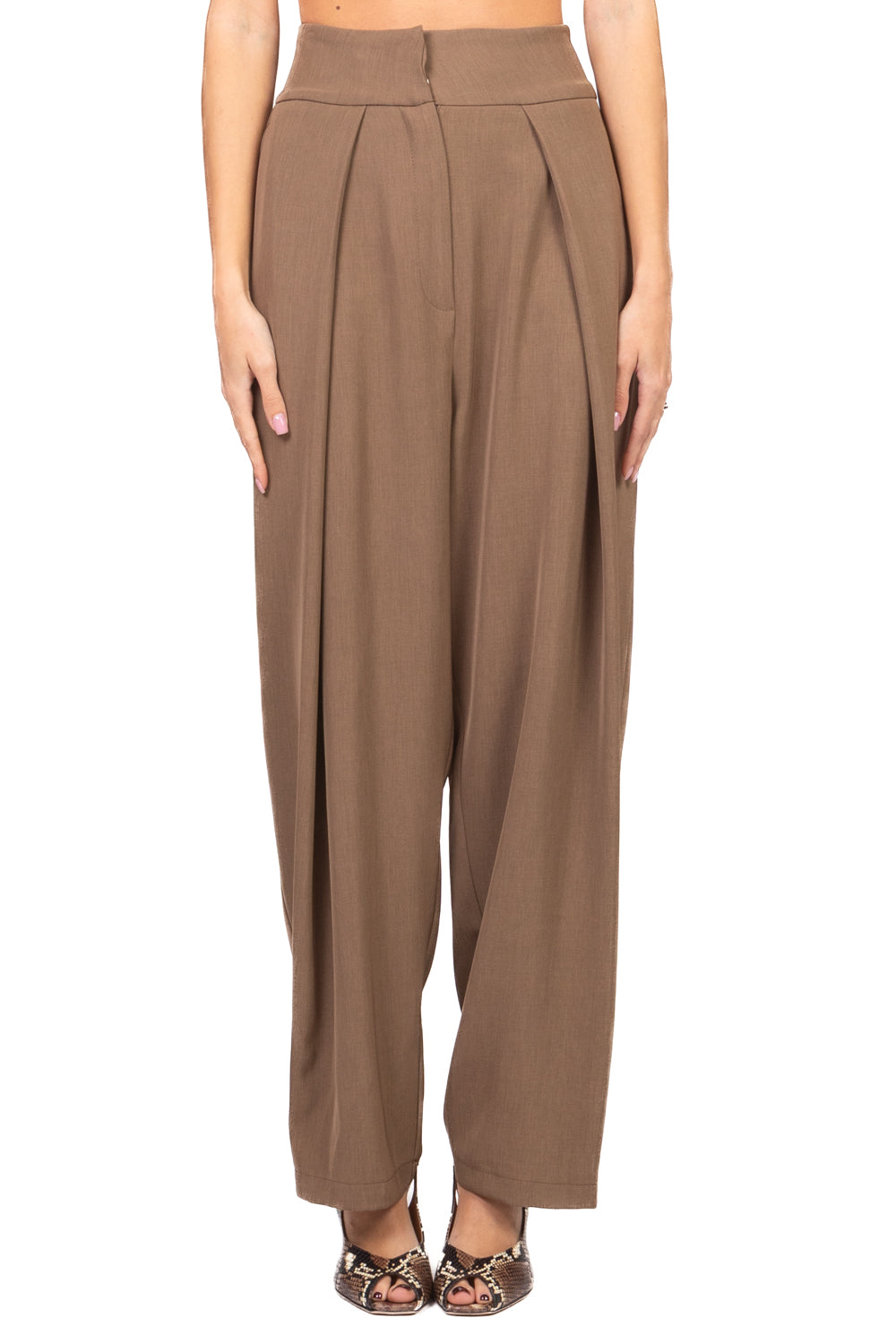 Tensione In - Pantalone balloon con pinces Art. 26P4046