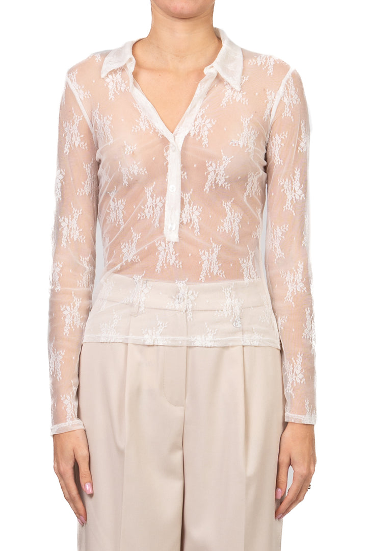 Have one - Maglia polo in pizzo Art. MGM-Q043