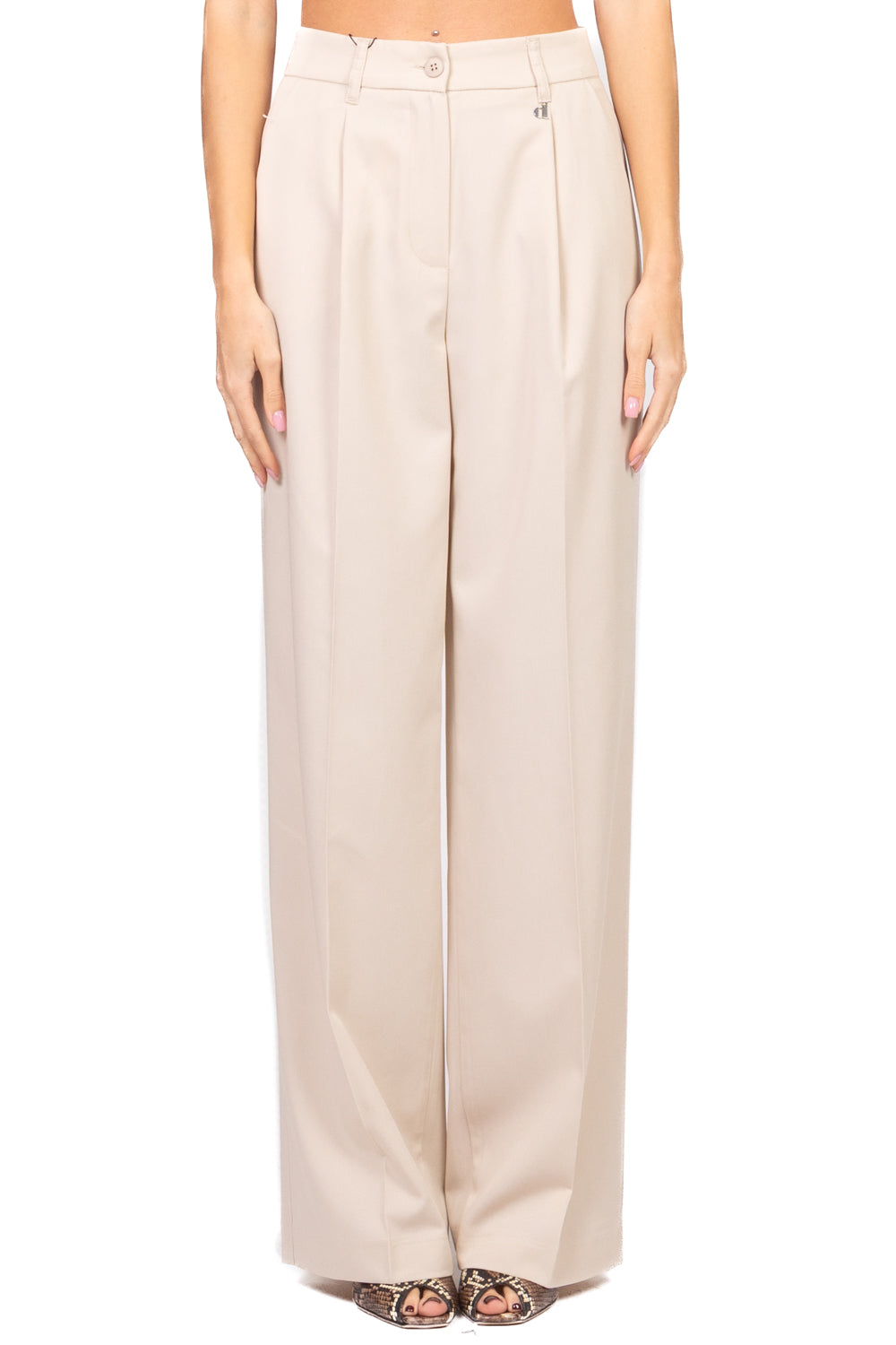 Dixie - Pantalone palazzo con pinces Art. P027A168