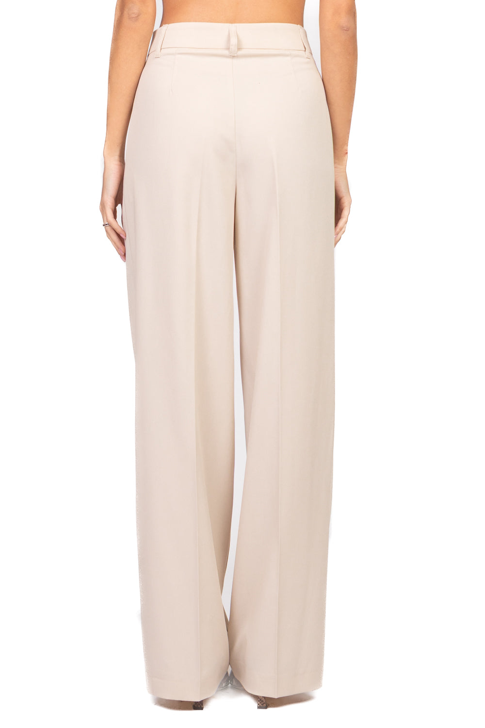 Dixie - Pantalone palazzo con pinces Art. P027A168