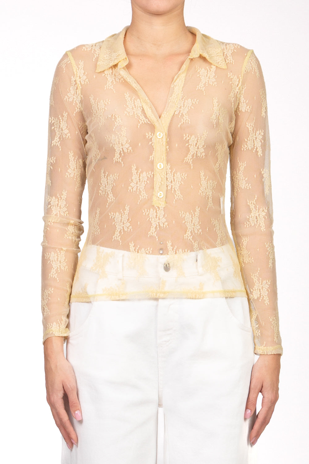 Have one - Maglia polo in pizzo Art. MGM-Q043