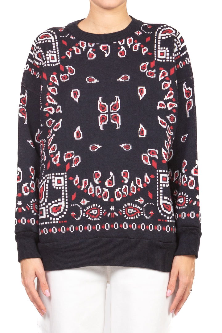 Motel - Maglia fantasia bandana Art. 26P258