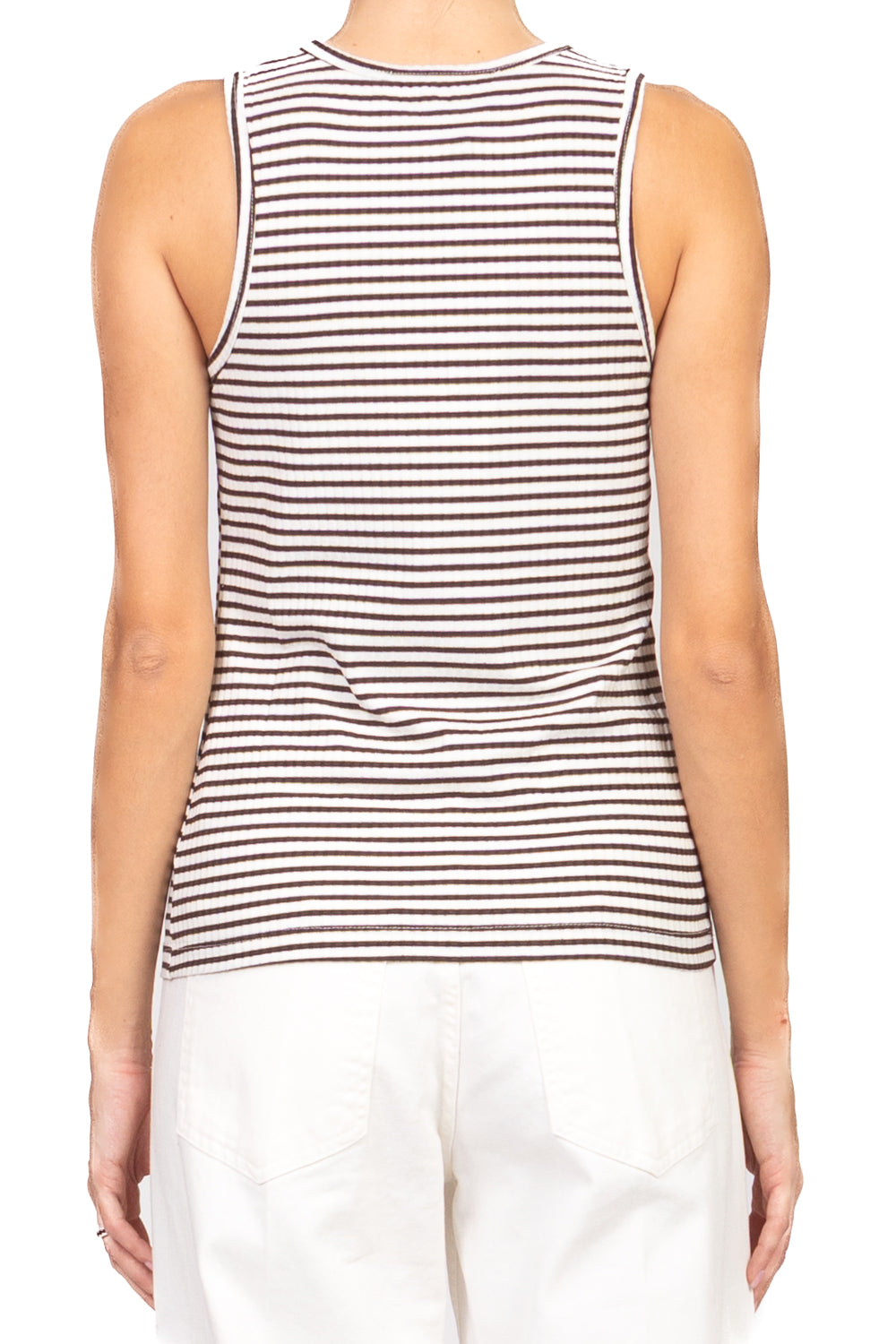 Have one - Canotta rigata scollo vogatore Art. RJS-Q052