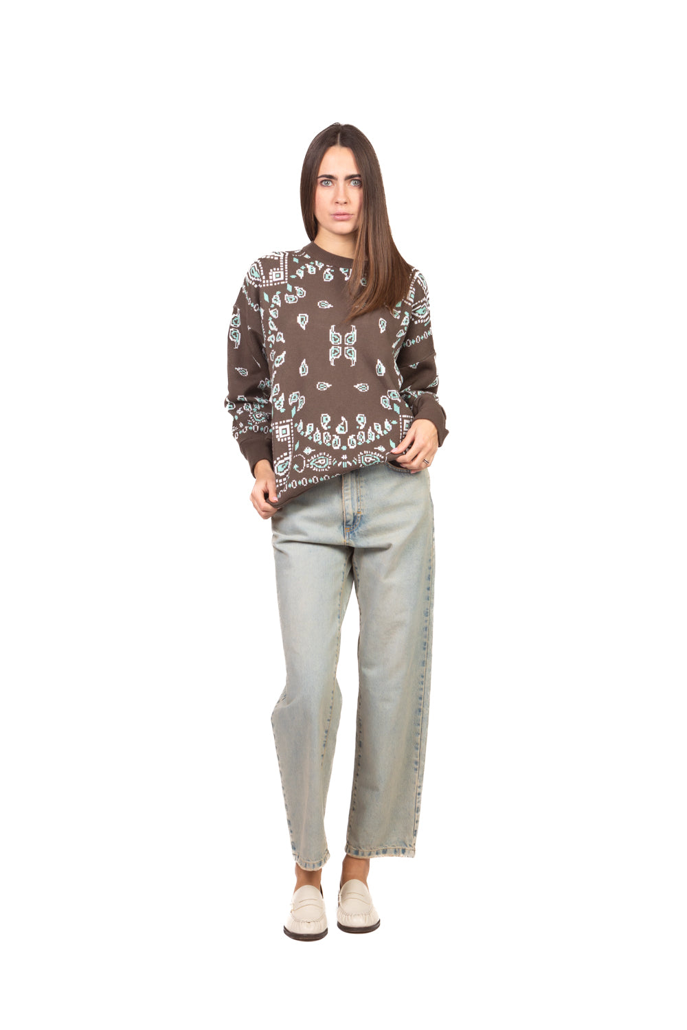 Motel - Maglia fantasia bandana Art. 26P258