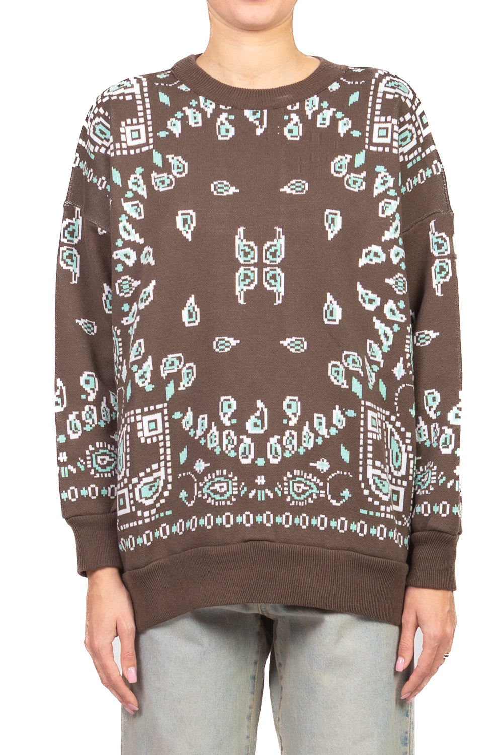 Motel - Maglia fantasia bandana Art. 26P258