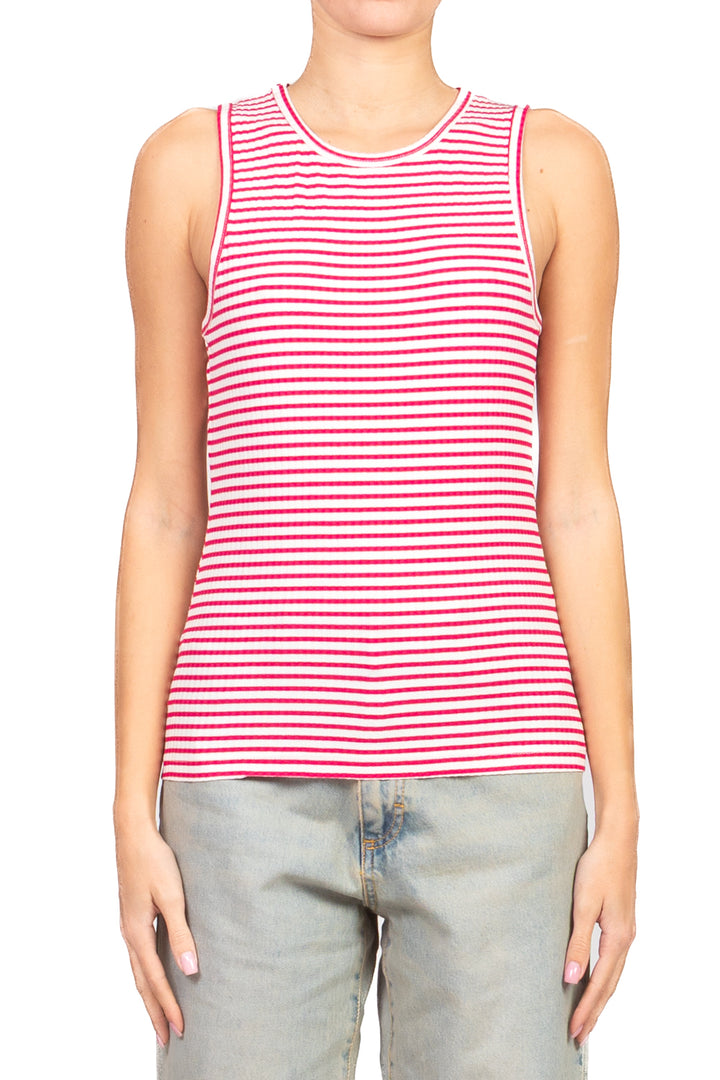 Have one - Canotta rigata scollo vogatore Art. RJS-Q052