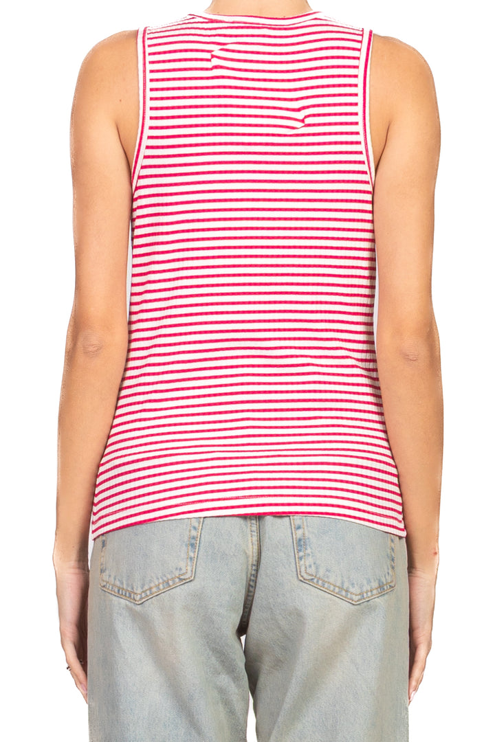 Have one - Canotta rigata scollo vogatore Art. RJS-Q052