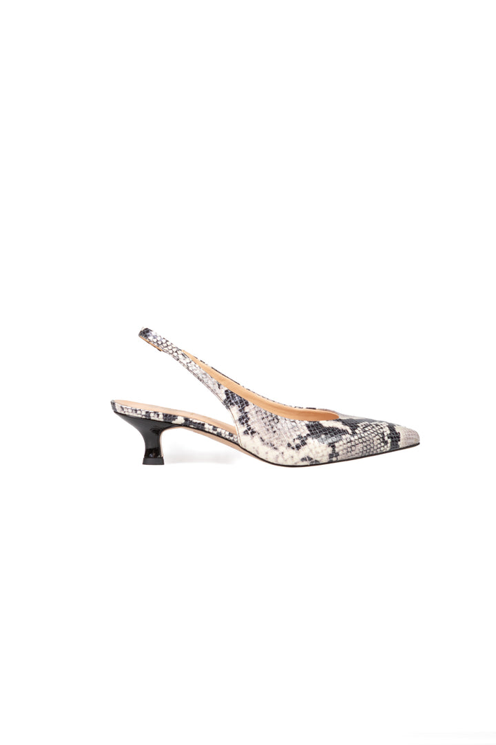 Ovyé - Décolleté Slingback pitonata Art. LF894M116AVA