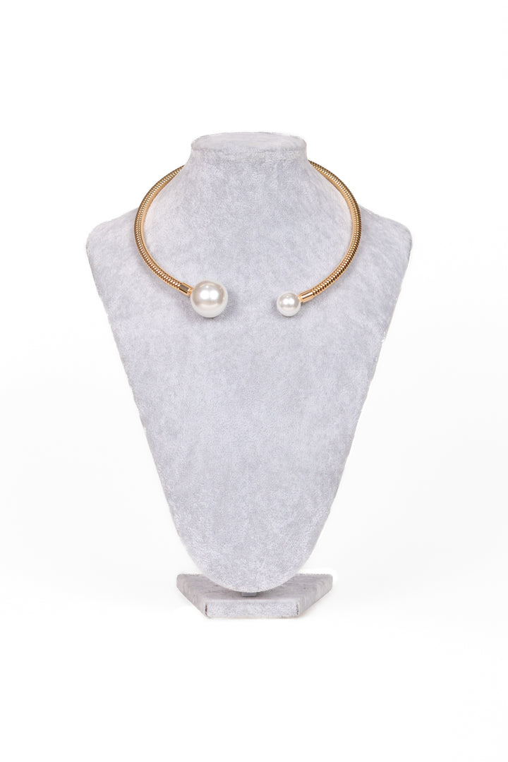 Upper - Collana rigida perle