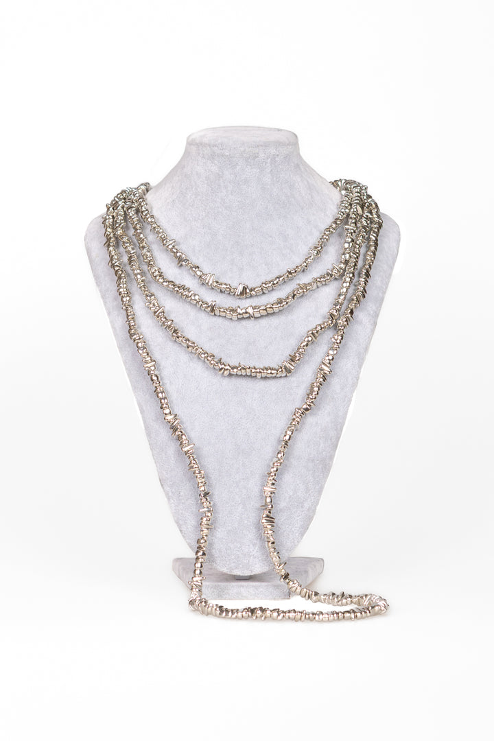 Upper - Collana lunga sassolini