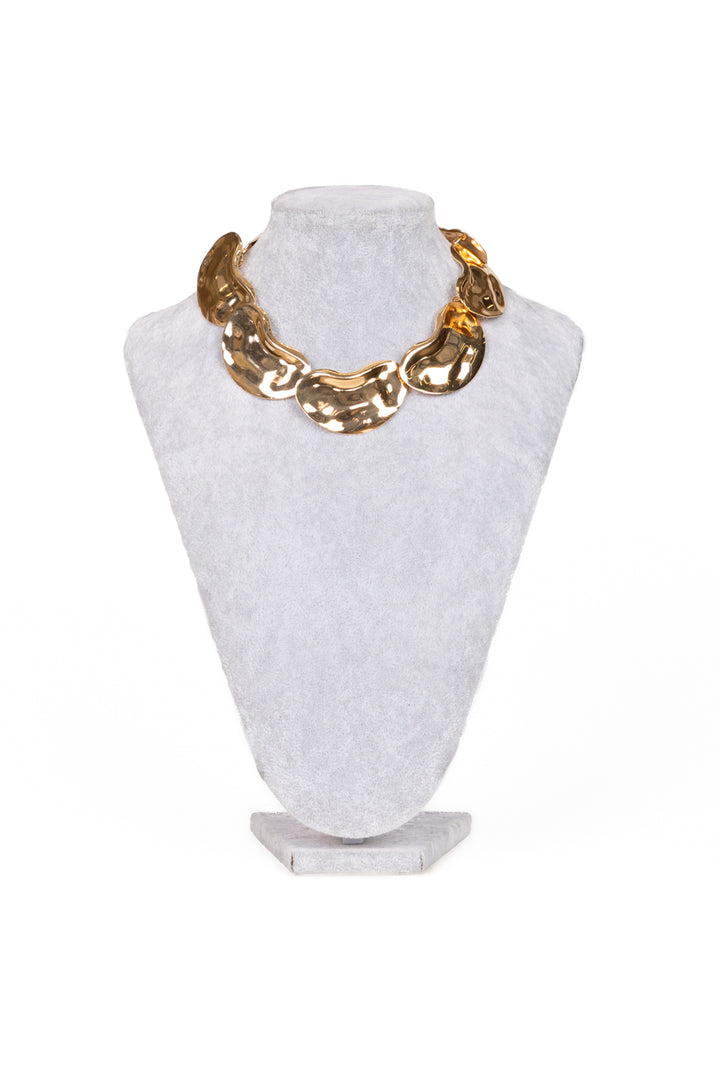 Upper - Collana girocollo martellata