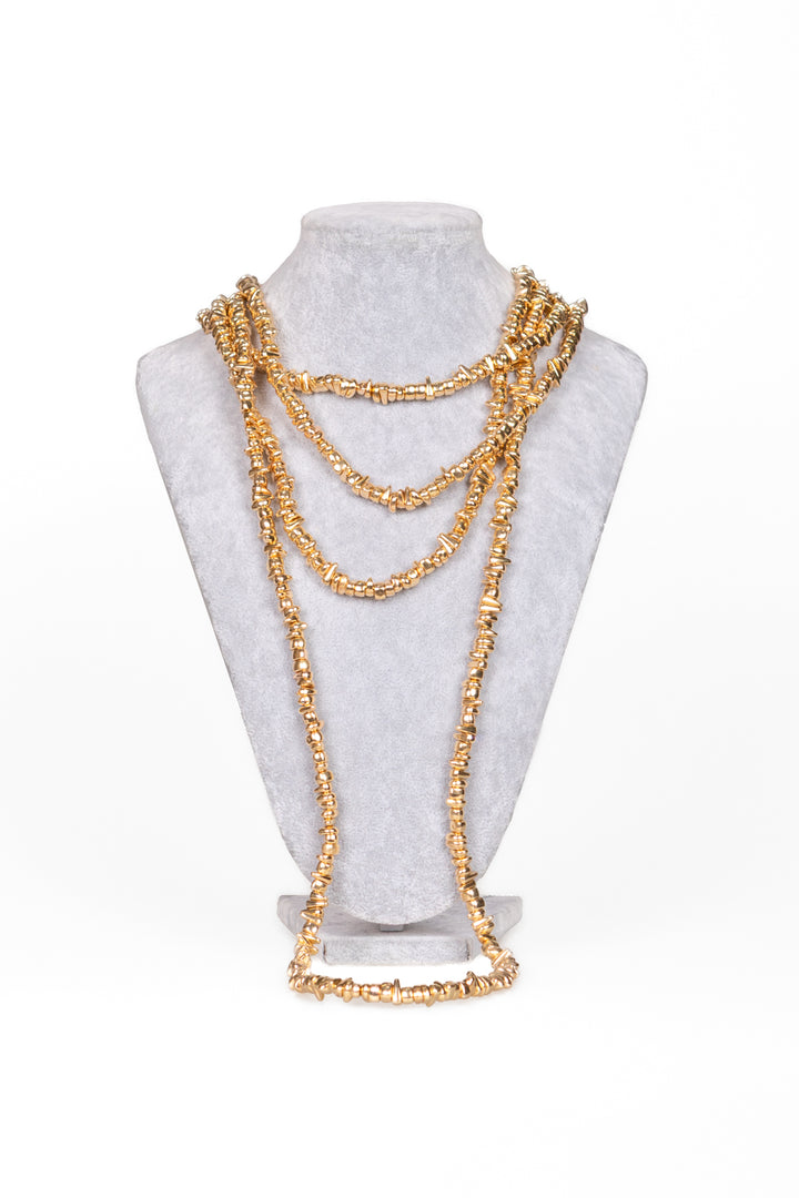 Upper - Collana lunga sassolini