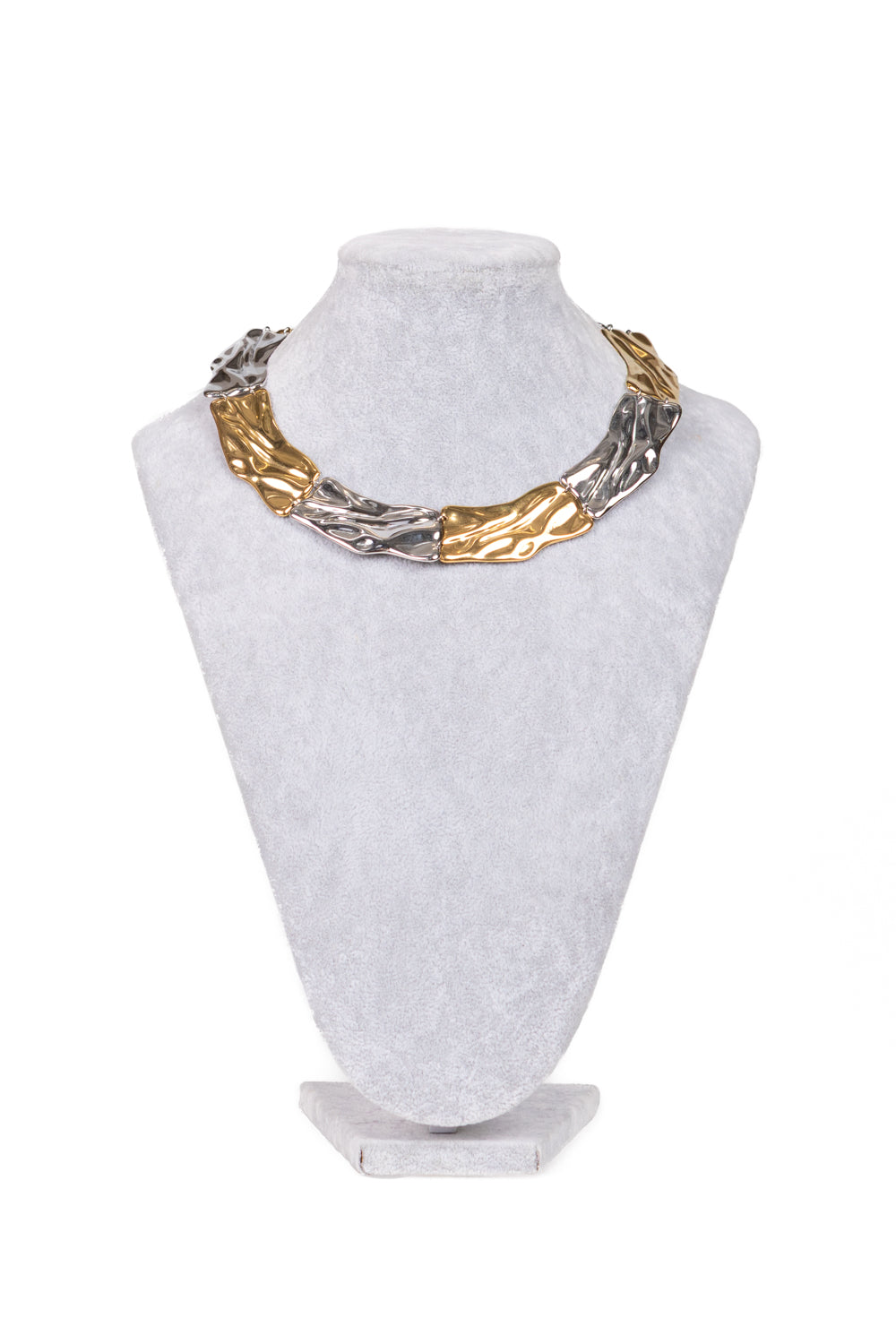 Upper - Collana girocollo piatto bicolore