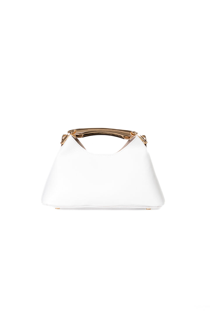 Upper - Borsa trapezio manico oro