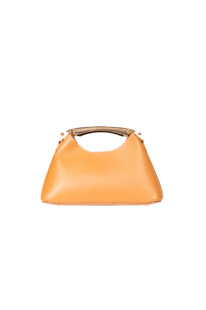 Upper - Borsa trapezio manico oro