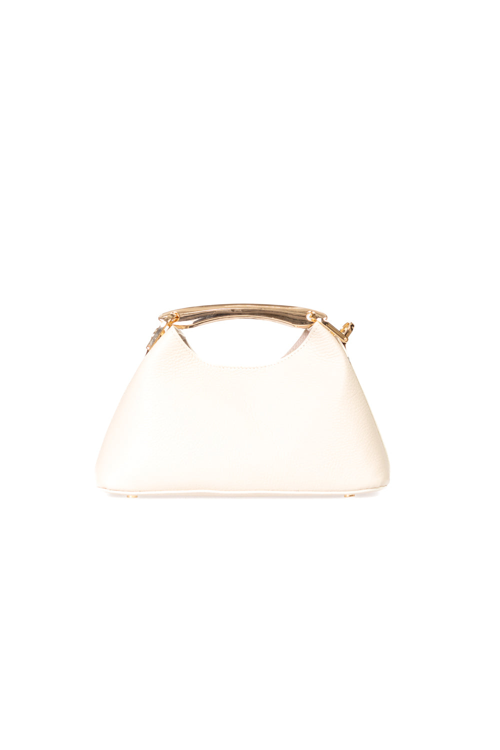 Upper - Borsa trapezio manico oro