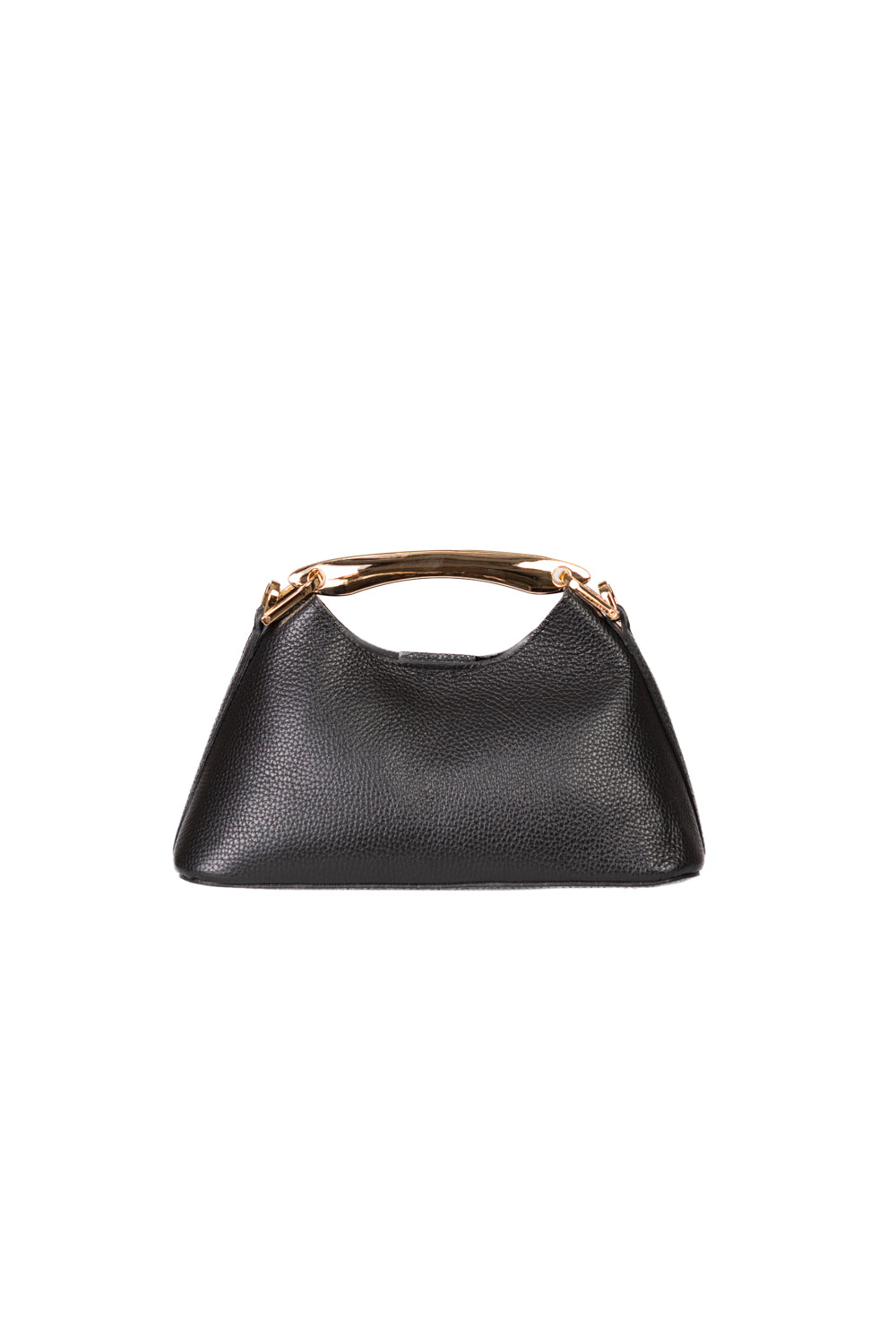 Upper - Borsa trapezio manico oro