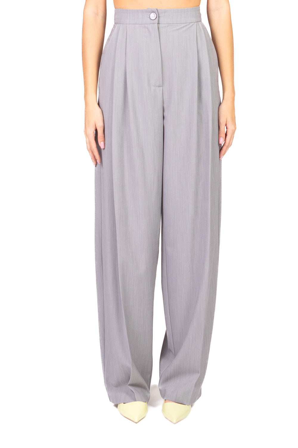 Imperial - Pantalone palazzo con pinces Art. P6L6LLZ