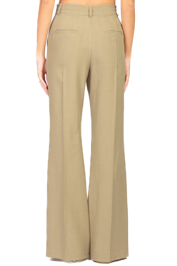 Dixie - Pantalone svasato gessato Art. PDN91FH