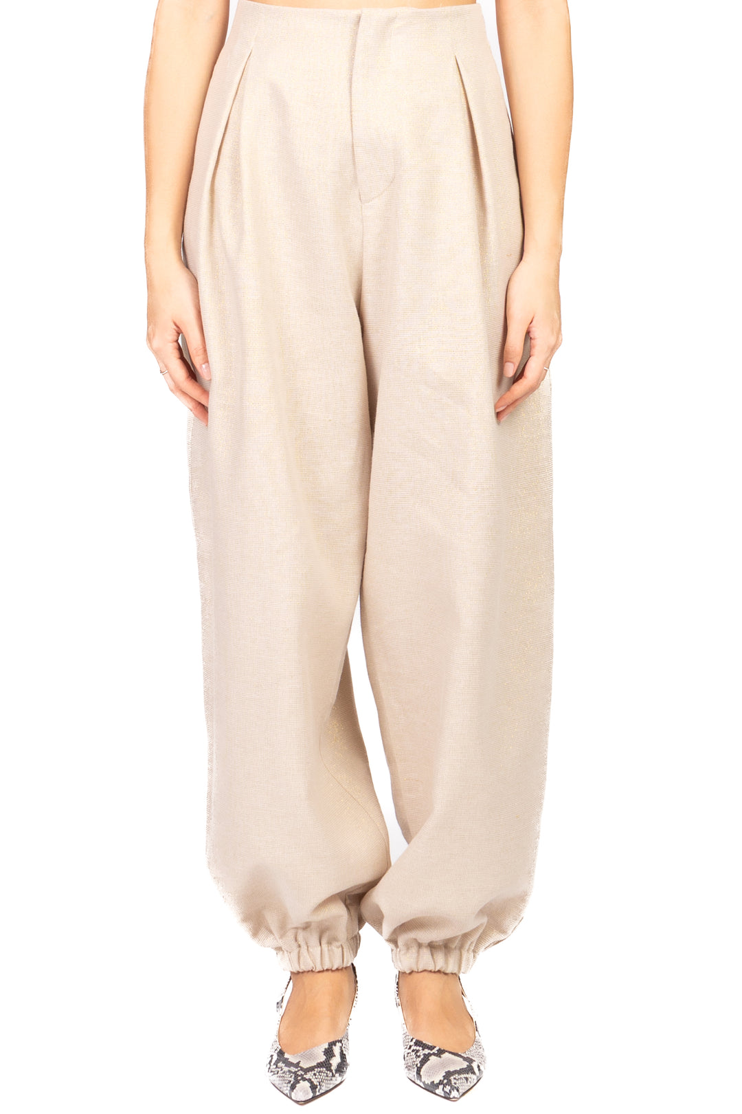 Imperial - Pantalone balloon filo lurex Art. P6H1LJI