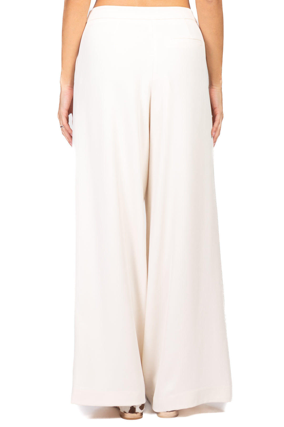 Imperial - Pantalone palazzo con pinces Art. P6J8LHX