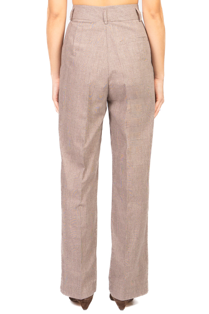 Vicolo - Pantalone dritto galles con micro paillettes Art. TAB1378