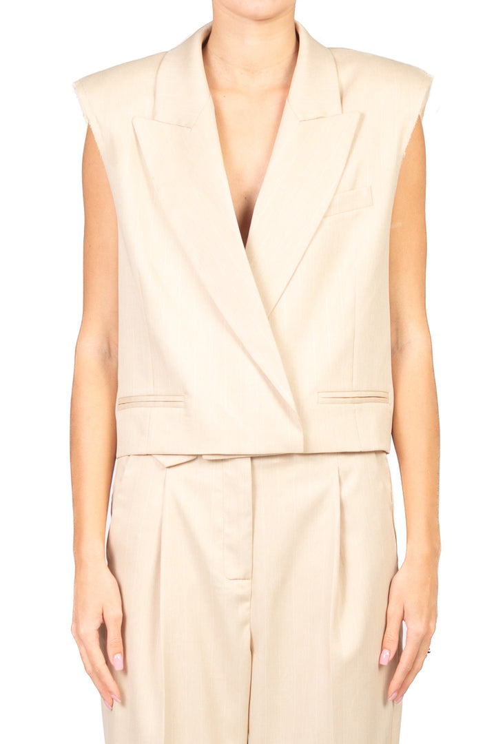 Vicolo - Gilet gessato Art. TAB1369