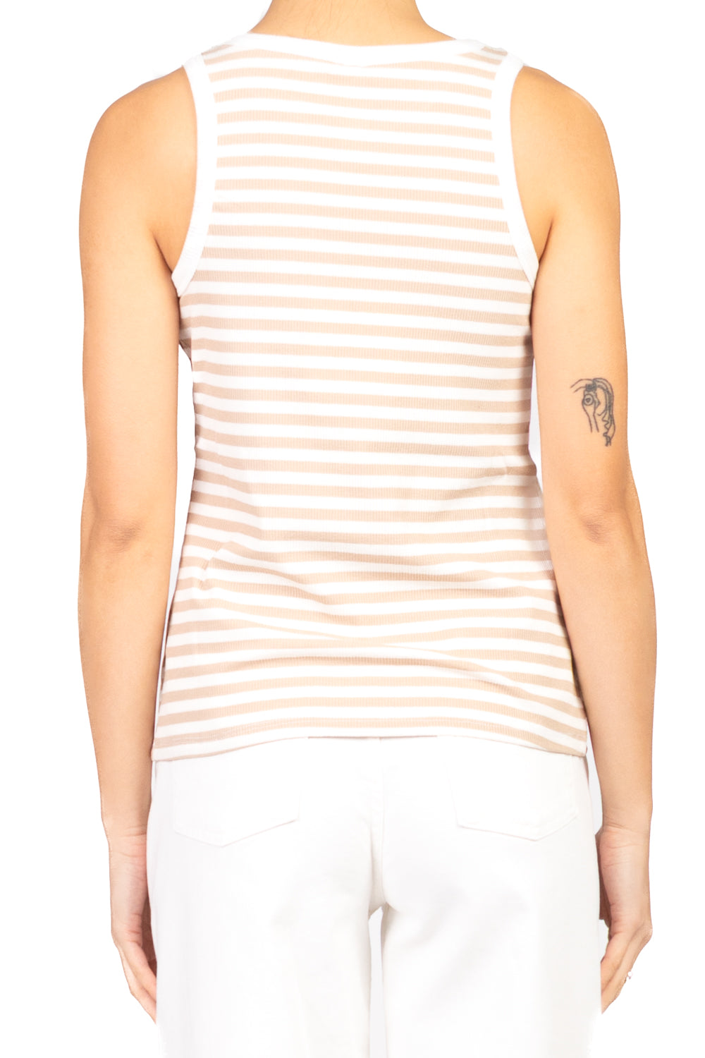 Tensione In - Canotta vogatore a costine rigata  Art. 21010