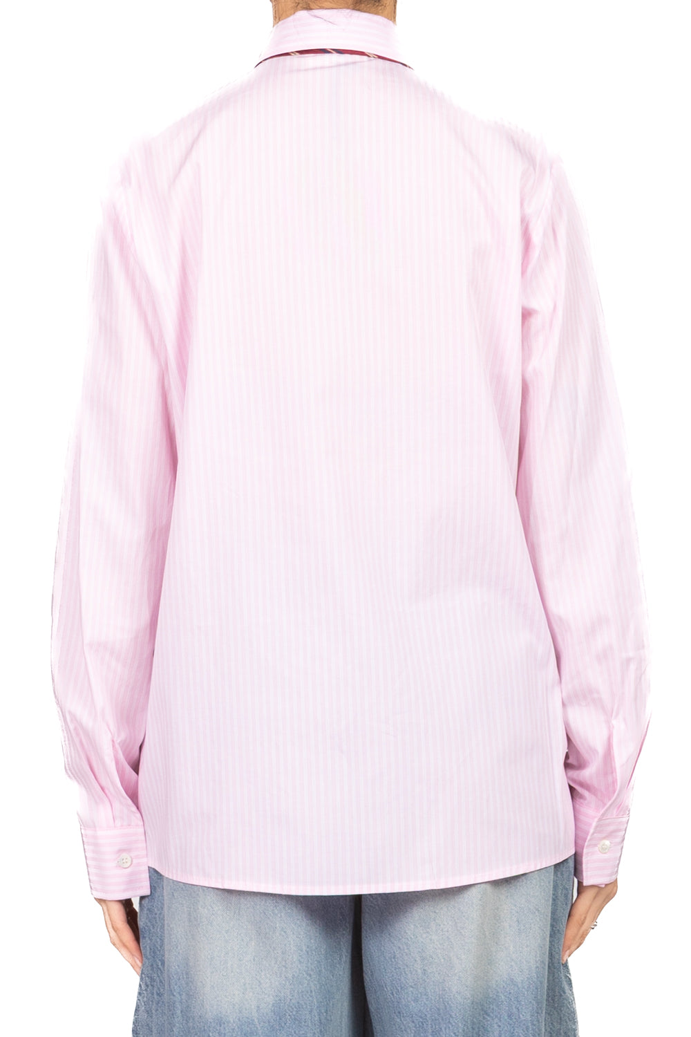 Vicolo - Camicia gessata con cravatta Art. TAB1360