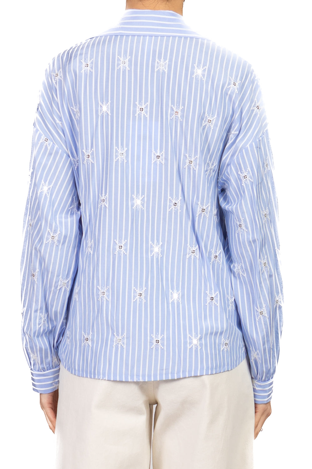 Imperial - Camicia gessata con incrocio Art. C9990110V