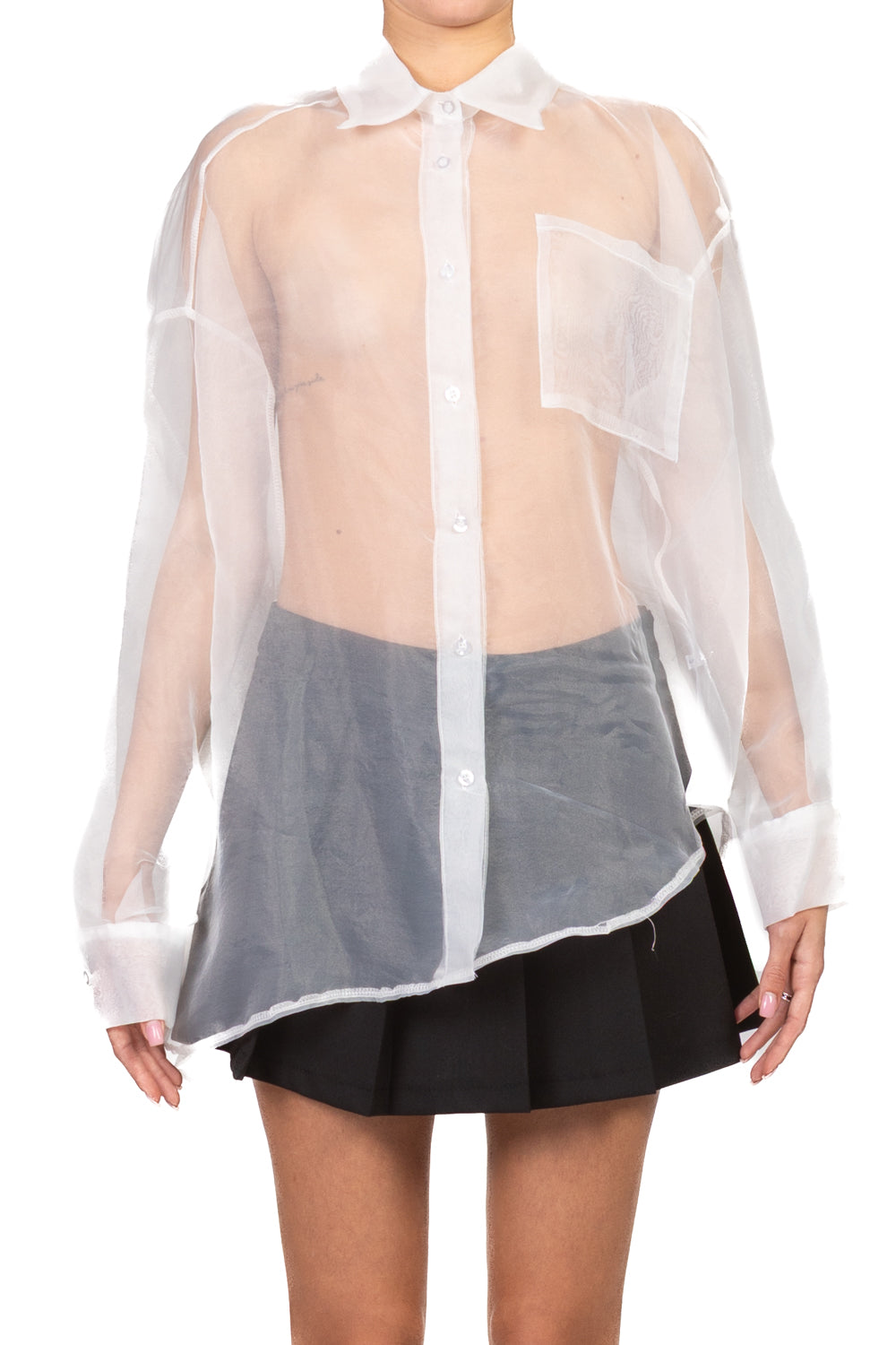 Tensione In - Camicia effetto organza Art. PE260111
