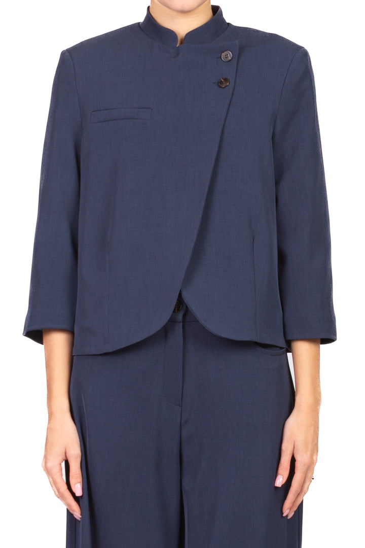 Tensione In - Giacca corta chiusura asimmetrica Art. 26B4185