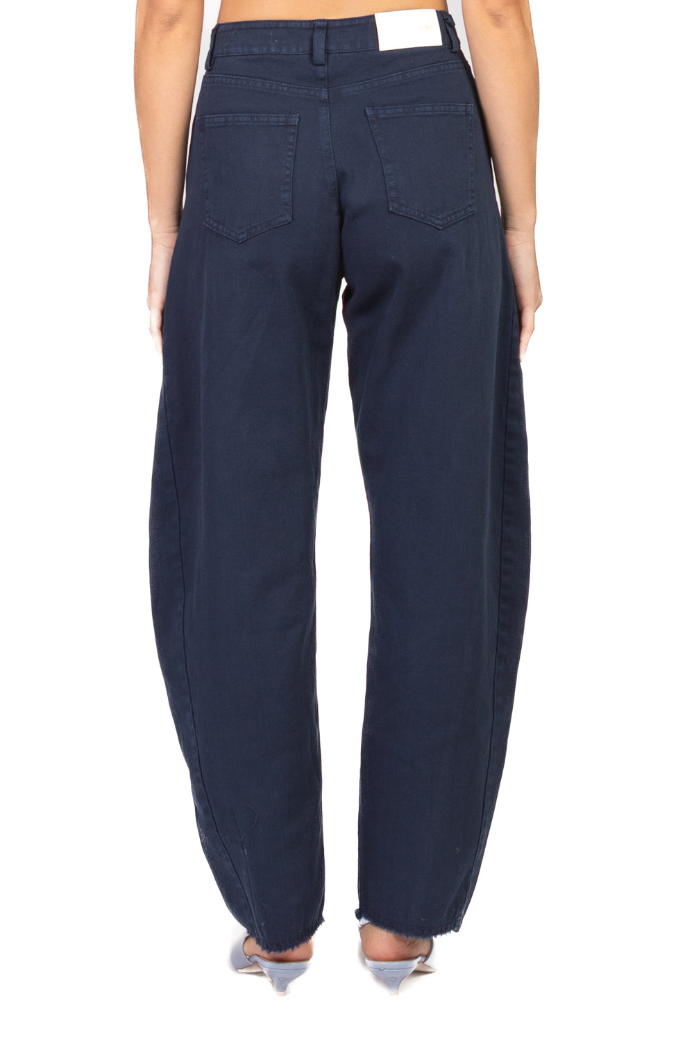 Tensione In - Jeans barrel sfrangiato Art. S26P287