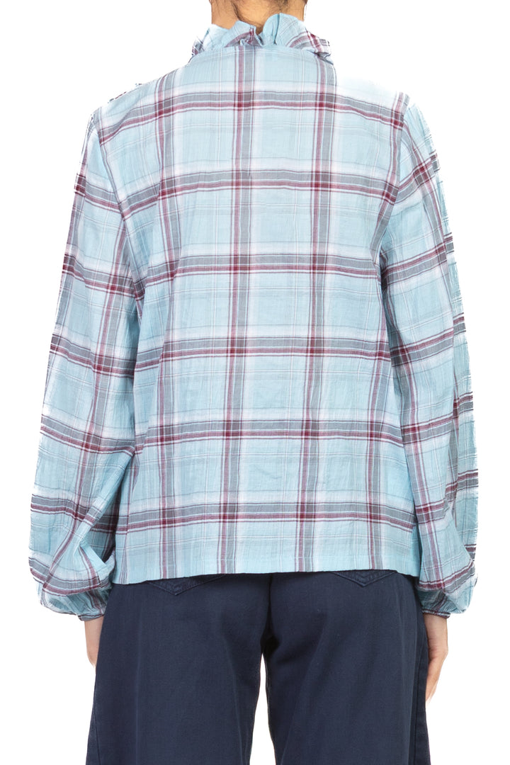 Dixie - Camicia check scollo v Art. C019A086