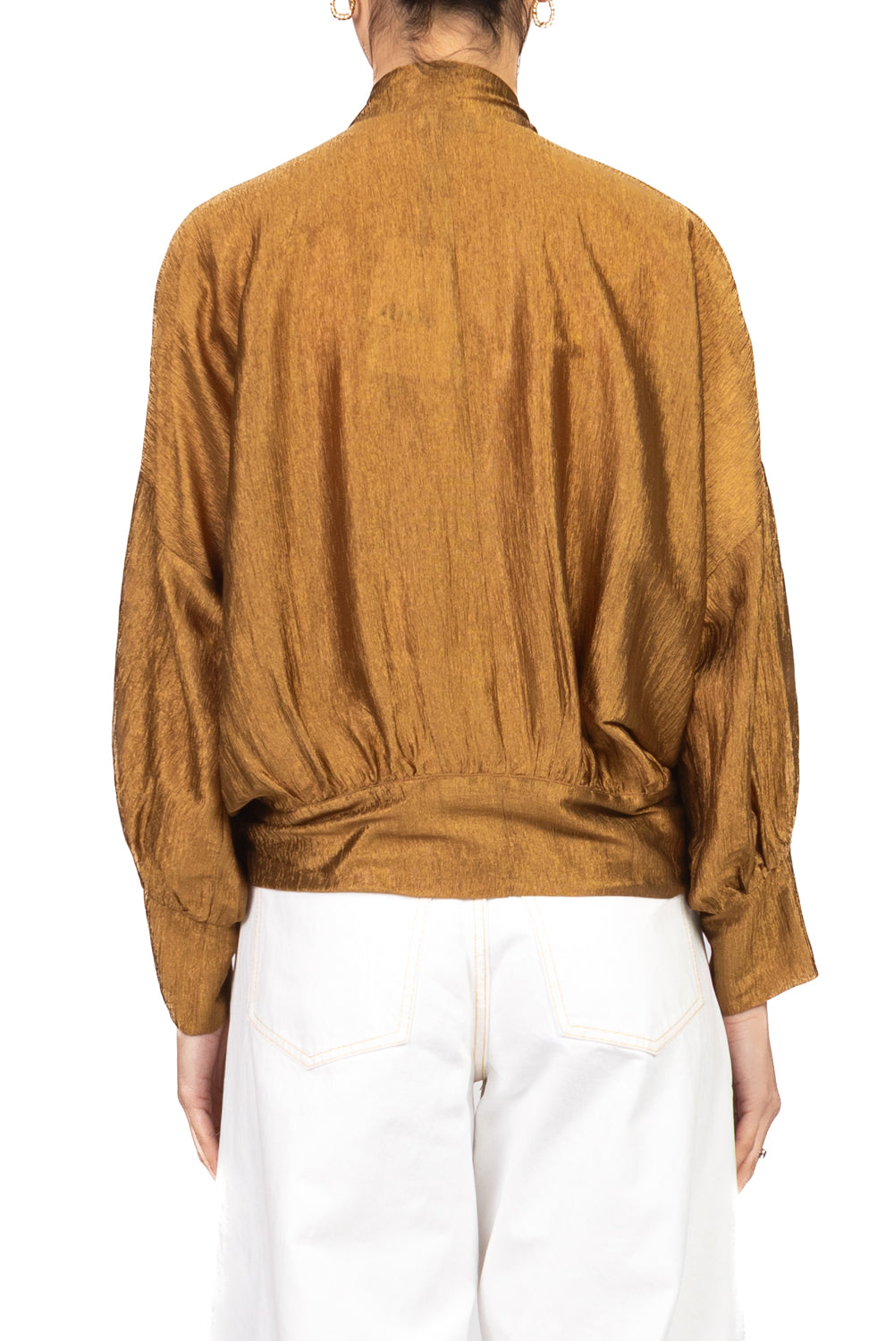 Dixie - Blusa scollo v con allaccio Art. C212A074